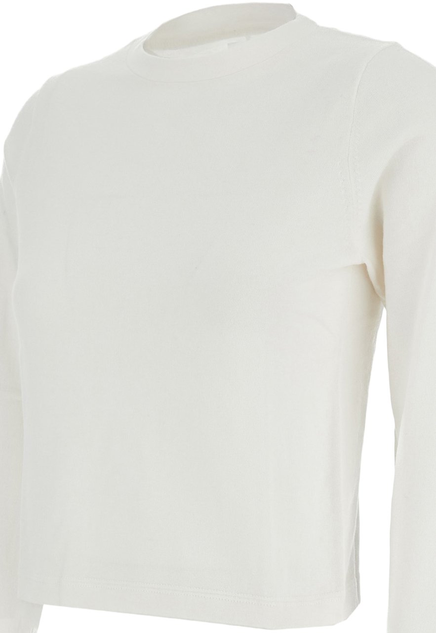 Extreme Cashmere Crew Neck Cashmere Top Wit