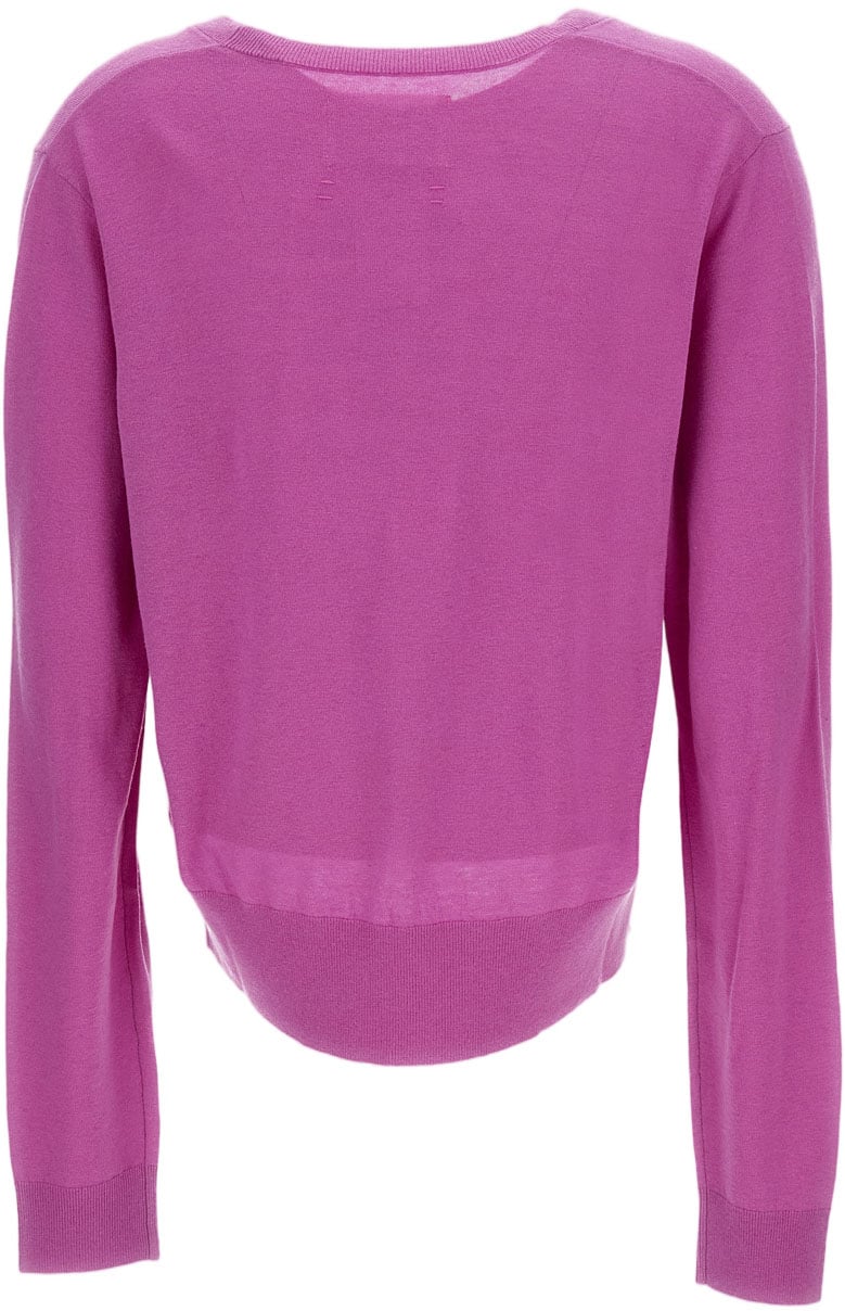 Extreme Cashmere Oleander Pink N.467 Collin V-Neck Sweater Roze