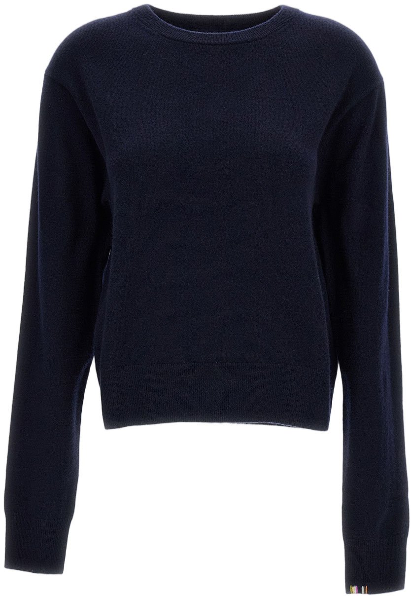 Extreme Cashmere Navy Blue N.475 March Cashmere Sweater Blauw