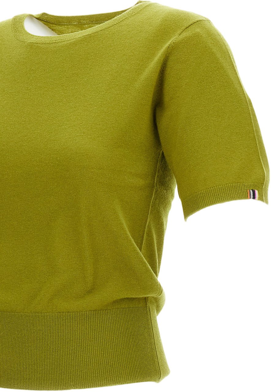 Extreme Cashmere Green Grass N.416 Noor Short Sleeve T-Shirt Groen