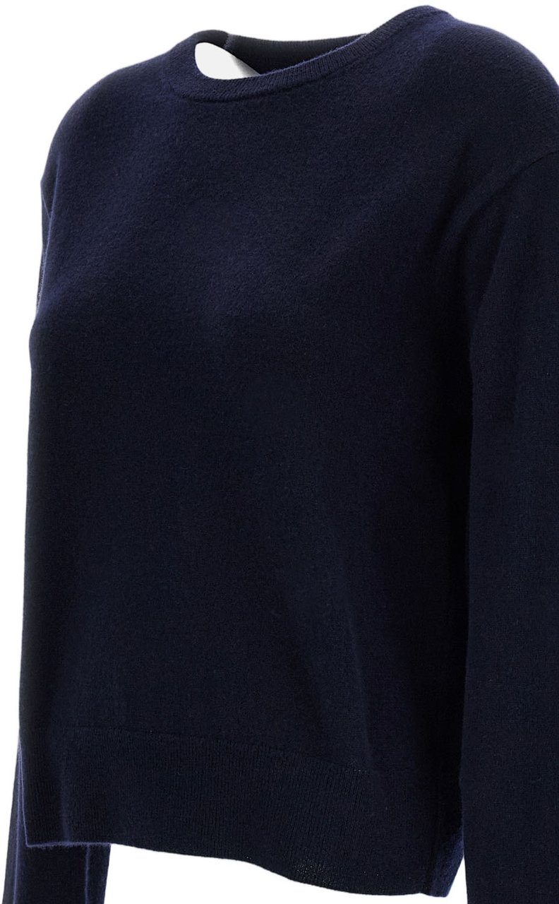 Extreme Cashmere Navy Blue N.475 March Cashmere Sweater Blauw