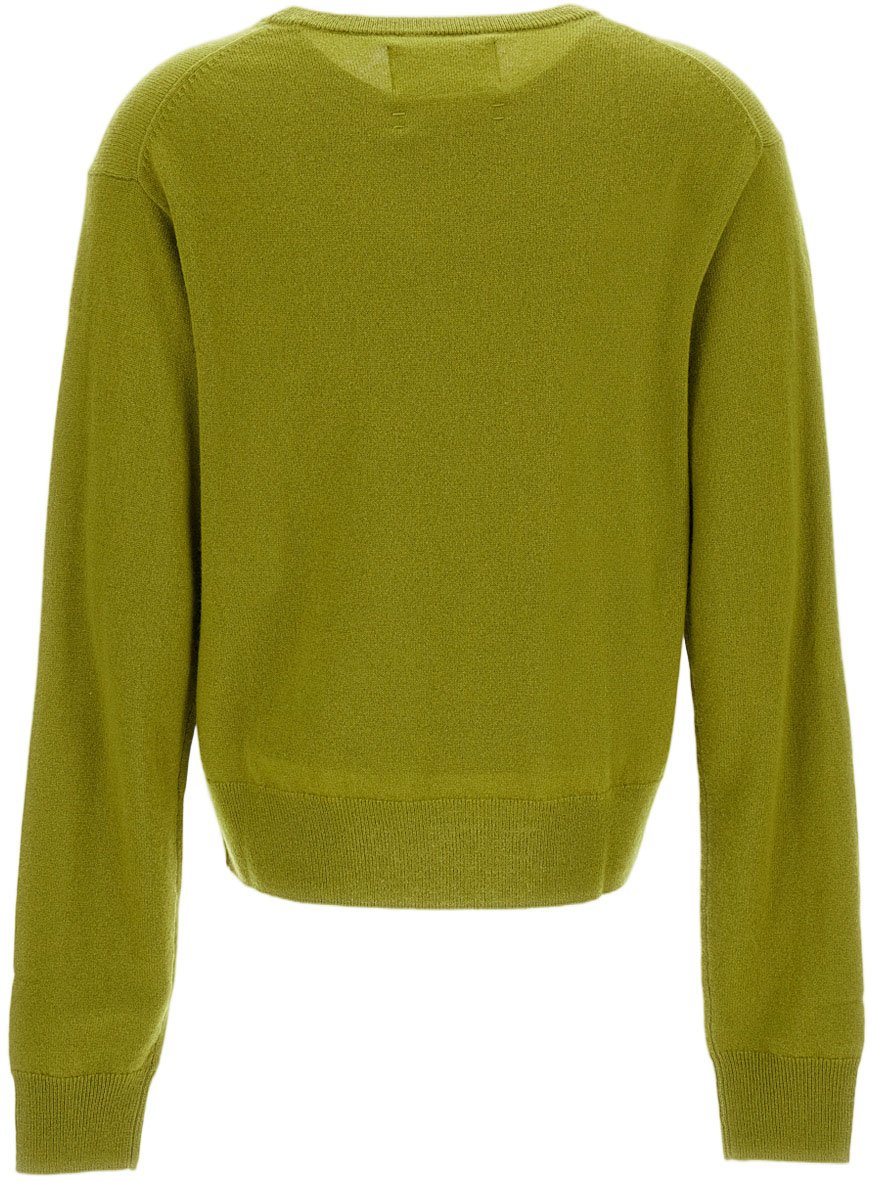 Extreme Cashmere Green Grass N.475 March Cashmere Sweater Groen