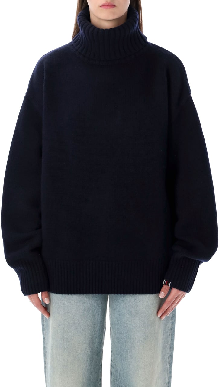 Extreme Cashmere Oversized Extra Blu Blauw