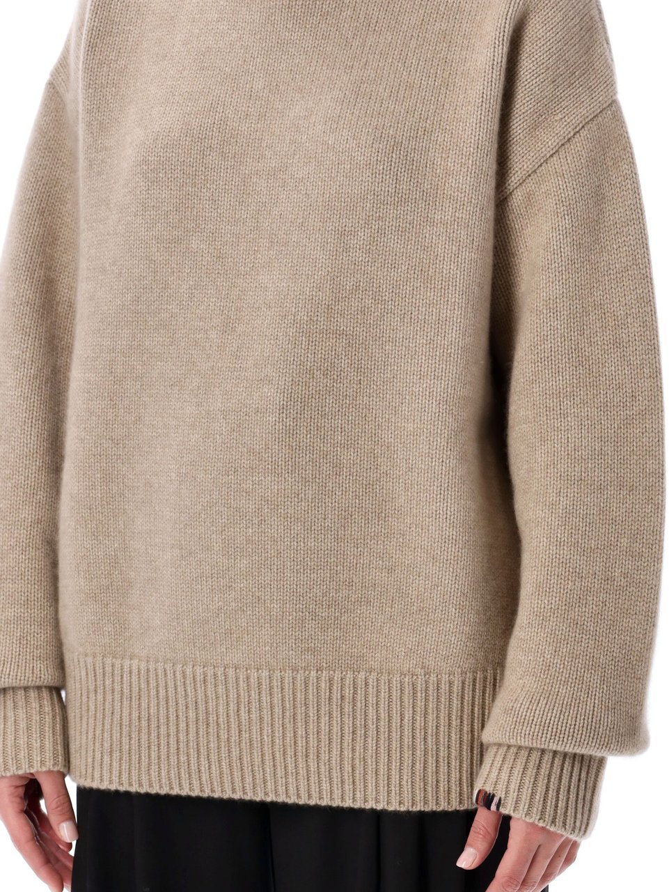 Extreme Cashmere Oversized Extra Oat Beige