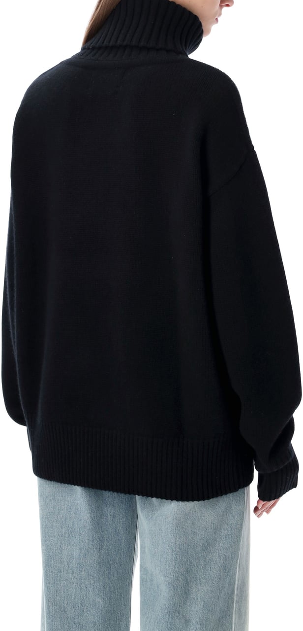 Extreme Cashmere Oversized Extra Raven Black Zwart