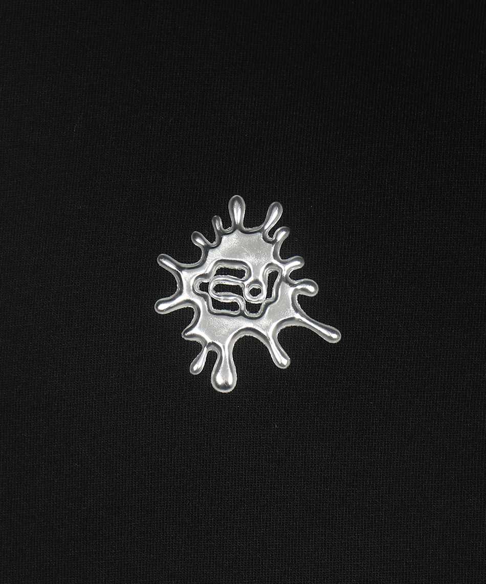 Eytys Logo cotton t-shirt Zwart