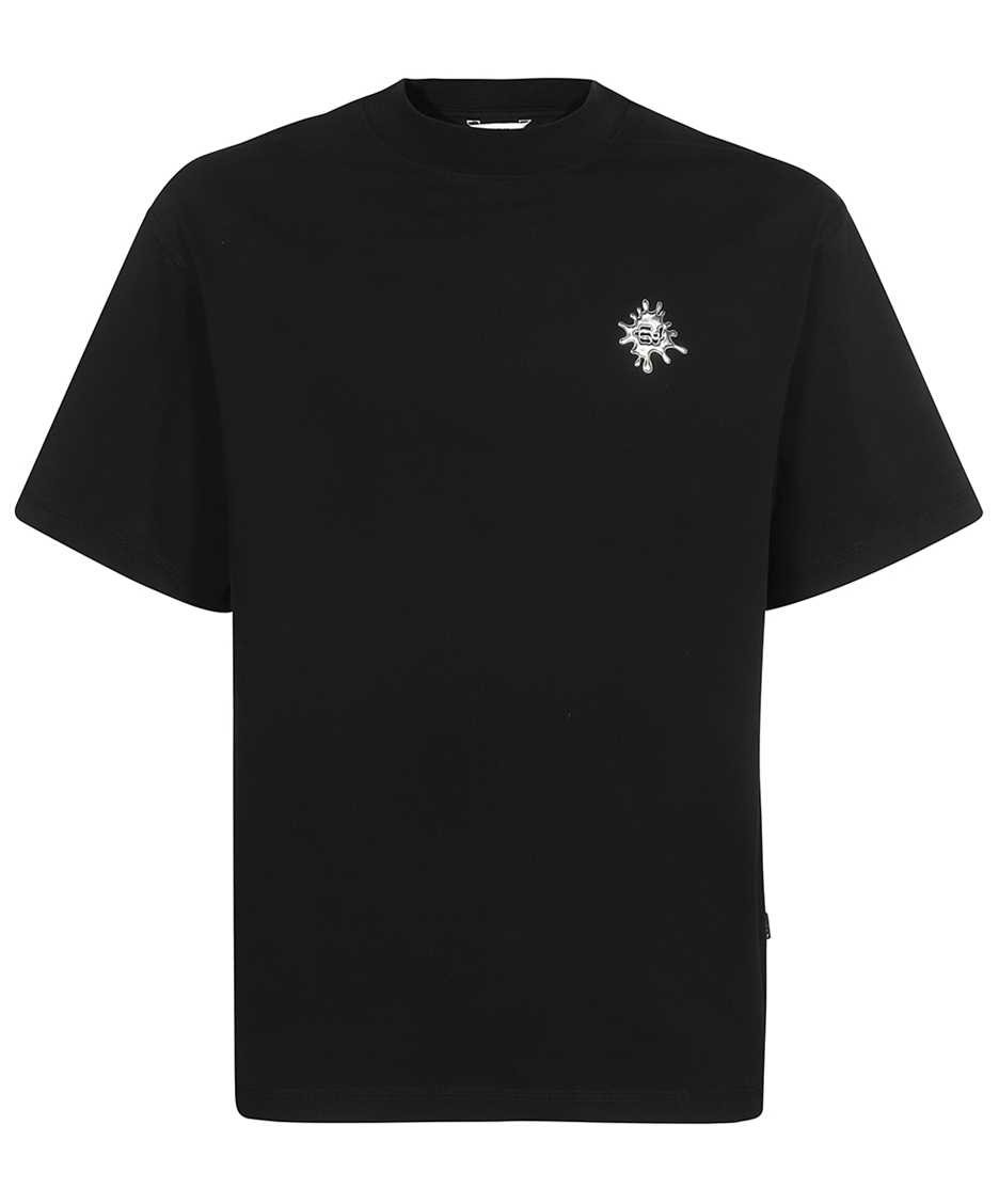 Eytys Logo cotton t-shirt Zwart