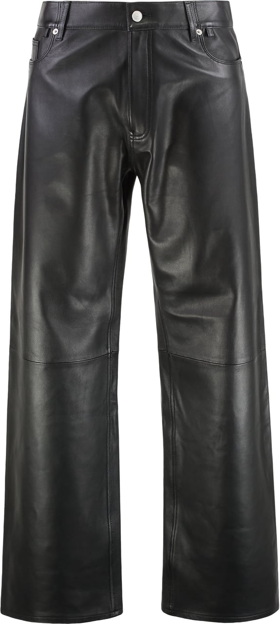 EZR Faux leather trousers Zwart