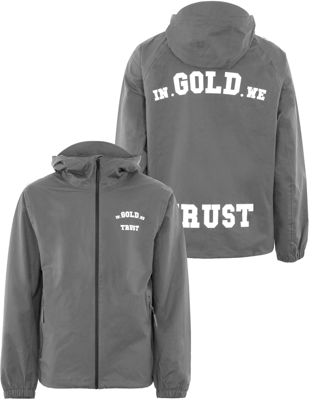 In Gold We Trust Heren The Umbrella Grijs