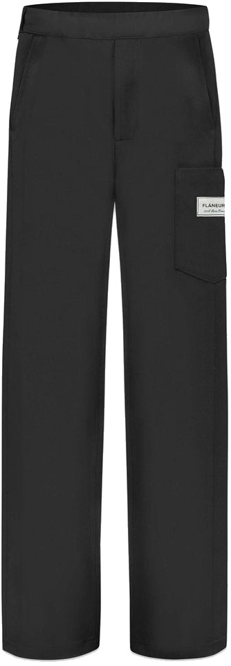 FLÂNEUR Flâneur Broek Zwart Atelier Zwart