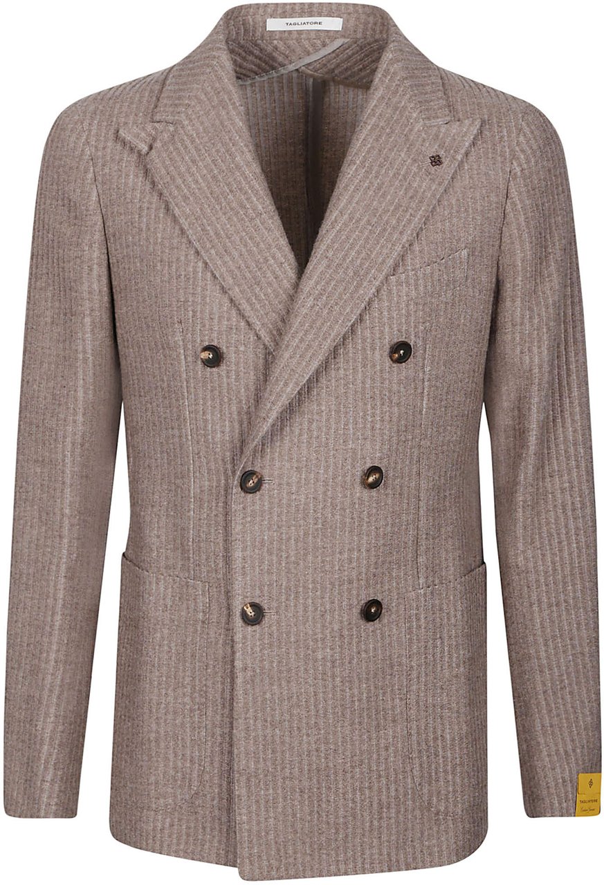 Tagliatore Jacket Brown Bruin