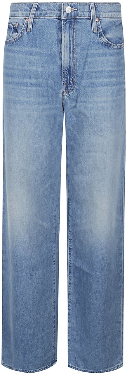 Mother Denim The Dodger Sneak Jeans Blue Blauw