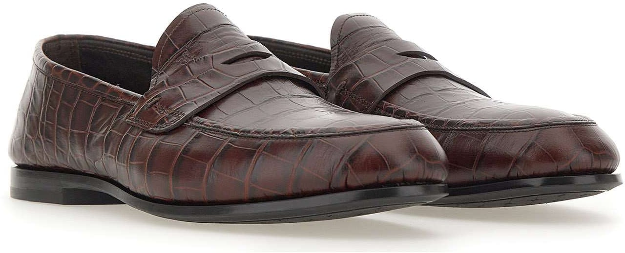 Fabi Flat Shoes Brown Bruin