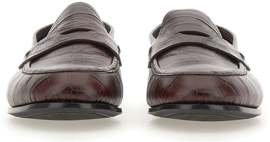 Fabi Flat Shoes Brown Bruin