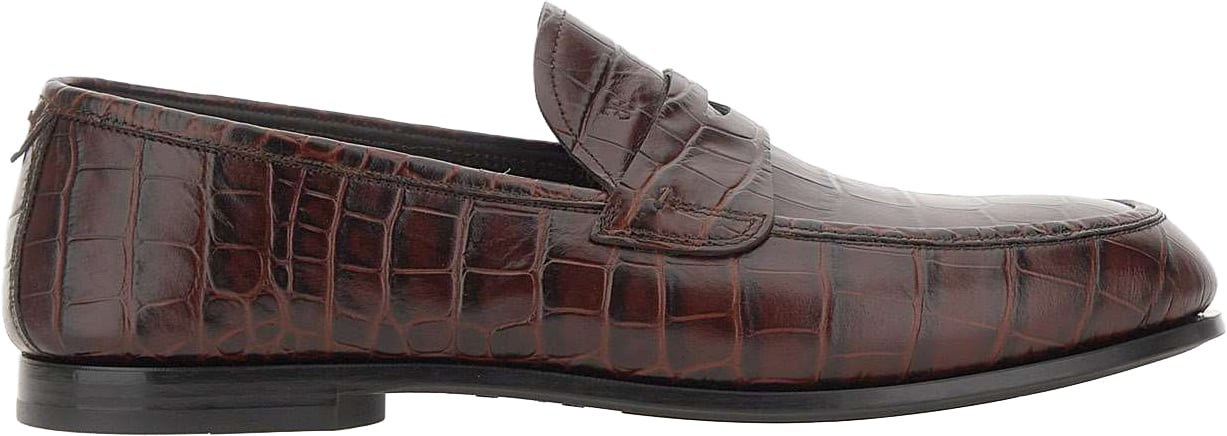 Fabi Flat Shoes Brown Bruin