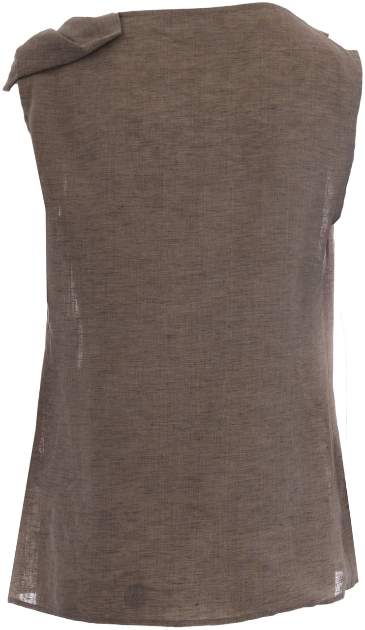 Fabiana Filippi Top Tortora Taupe