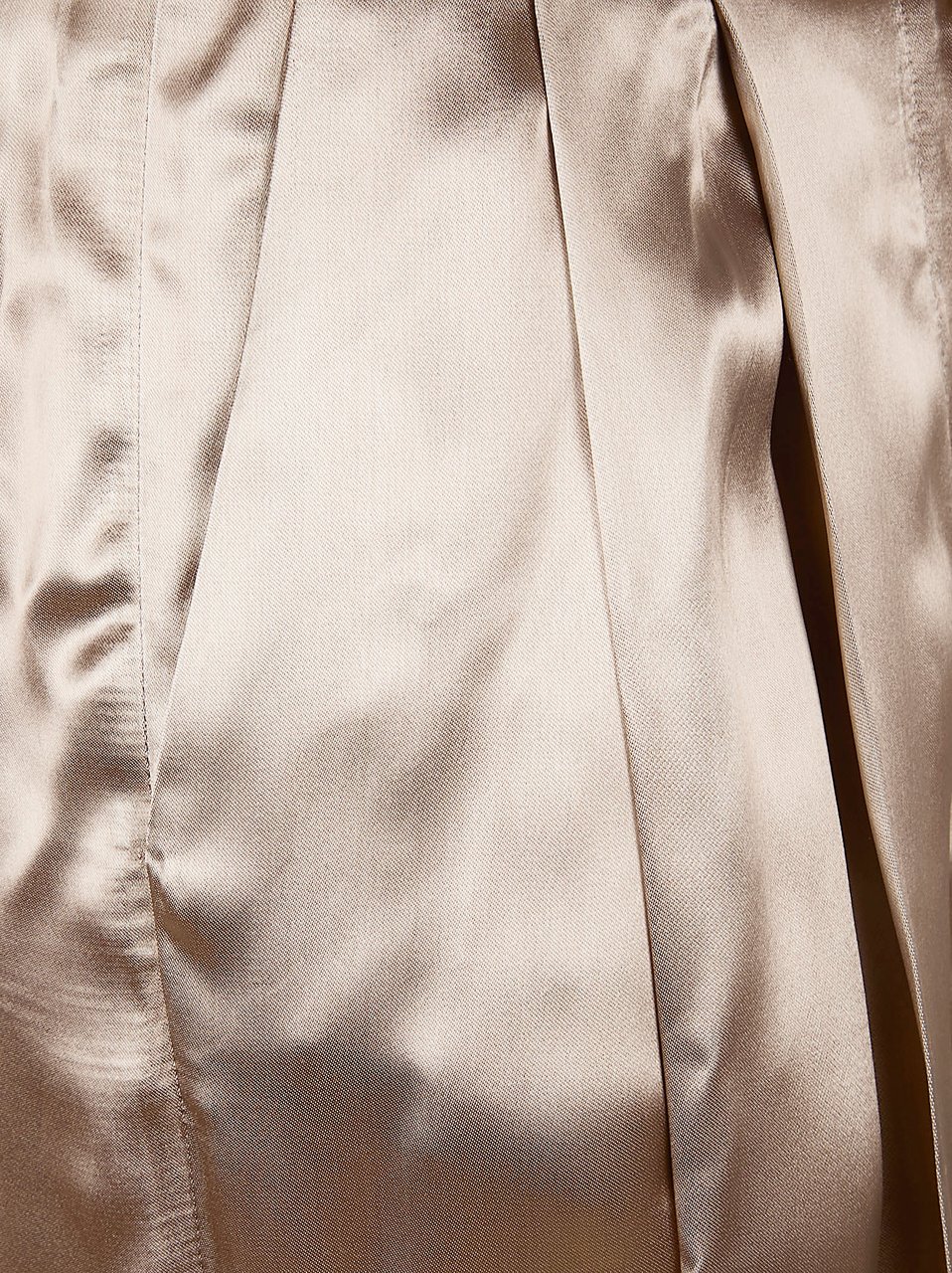 Fabiana Filippi Straight-Fit Satin-Finish Trousers Grijs