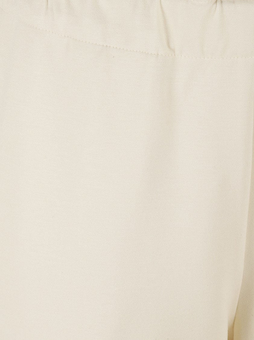 Fabiana Filippi Relaxed Fit Trousers With Elastic Waistband Grijs