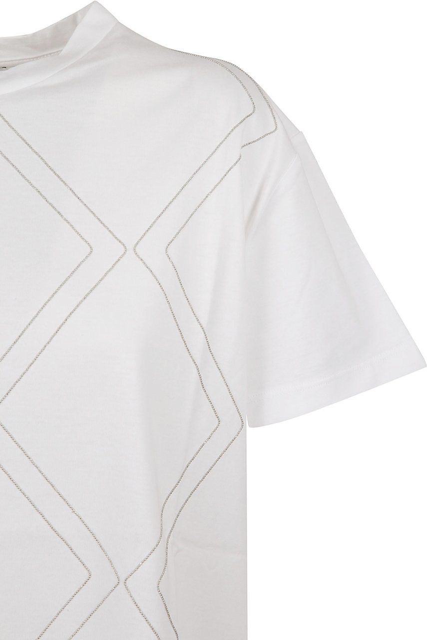Fabiana Filippi Timeless White T-Shirts and Polos in Cotton Wit