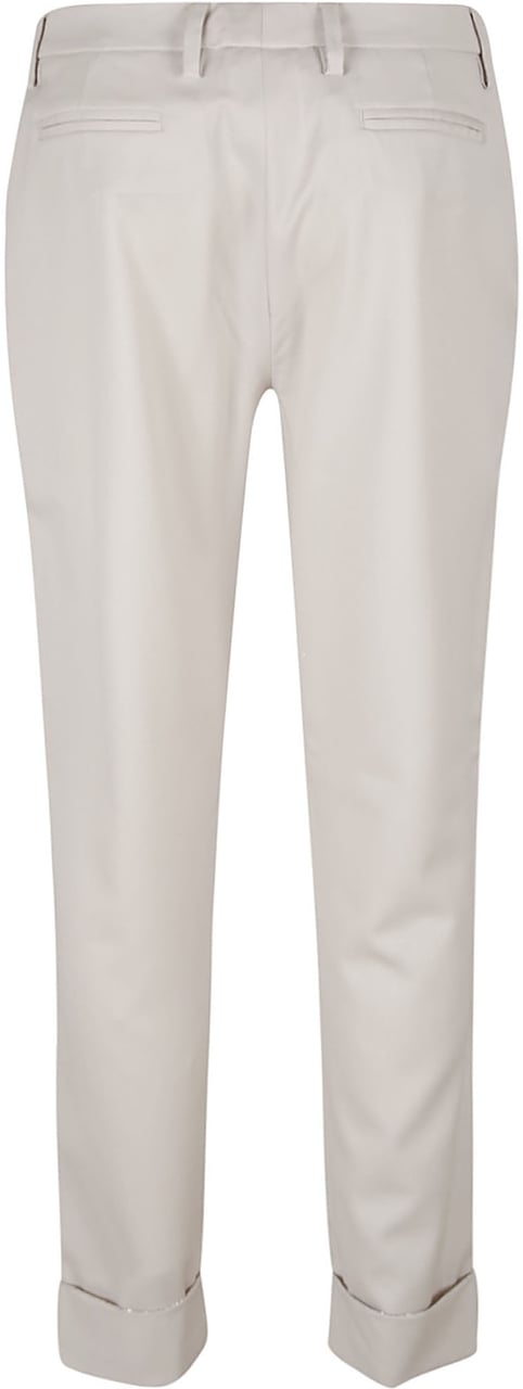 Fabiana Filippi Classic Straight-Leg Trousers with Tailored Finish Wit