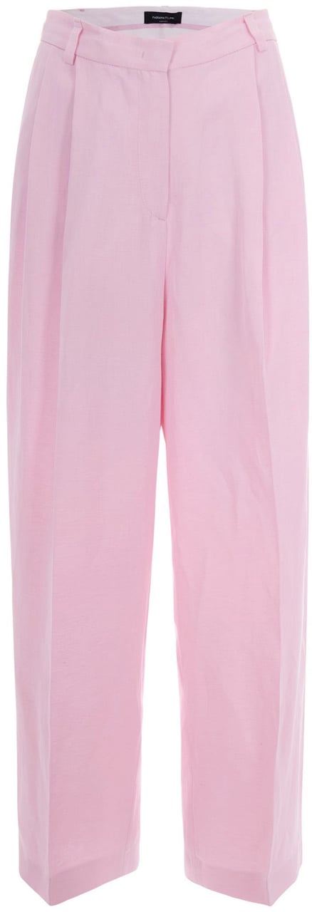 Fabiana Filippi Trousers Rosa Petalo Roze