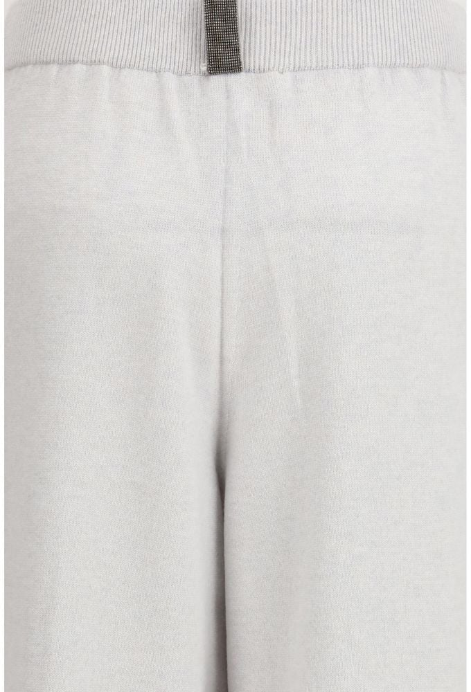 Fabiana Filippi Gray Wool Oves Aries Casual Pants Grijs