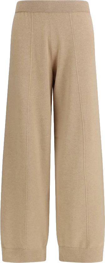 Fabiana Filippi Beige Wool Oves Aries Casual Pants Beige