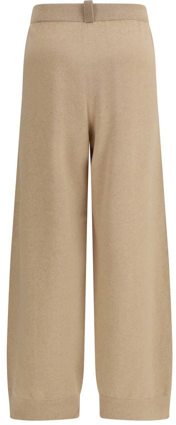 Fabiana Filippi Beige Wool Oves Aries Casual Pants Beige