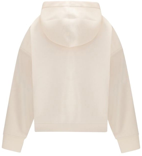 Fabiana Filippi White Modal Sweatshirt Wit