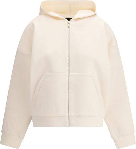 Fabiana Filippi White Modal Sweatshirt Wit