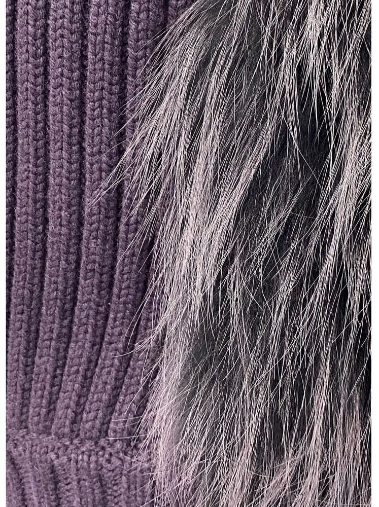 Fabiana Filippi Gray Merino Wool Sleeveless Jacket Grijs
