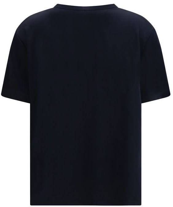 Fabiana Filippi Blue Viscose T-Shirt Blauw