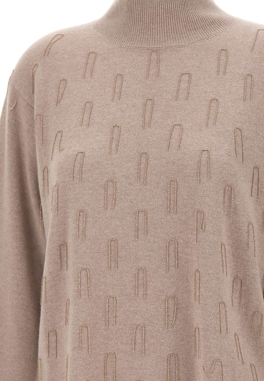 Fabiana Filippi Sweaters Beige Beige