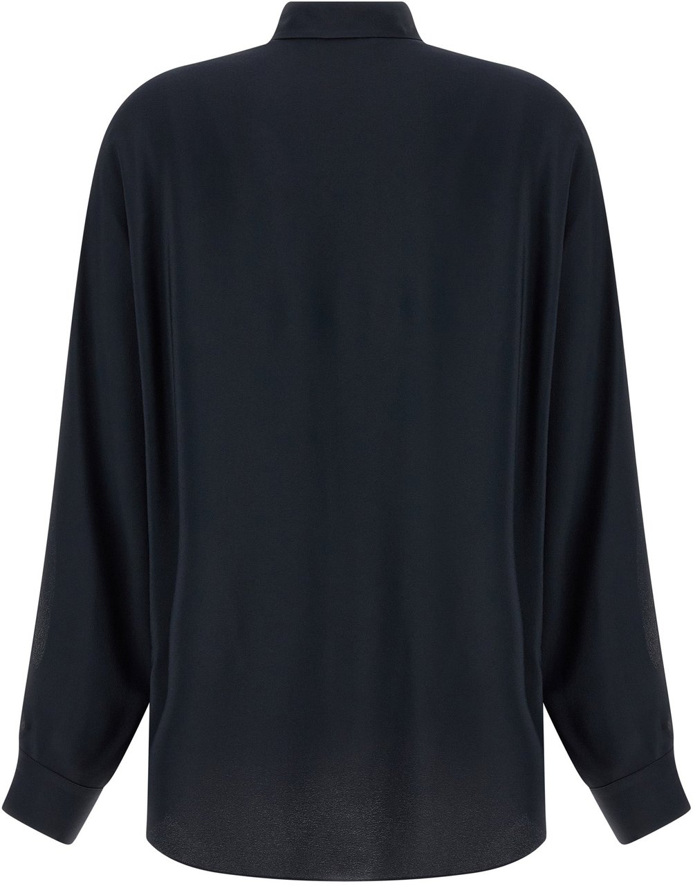 Fabiana Filippi Blue Acetate Blouse Blauw