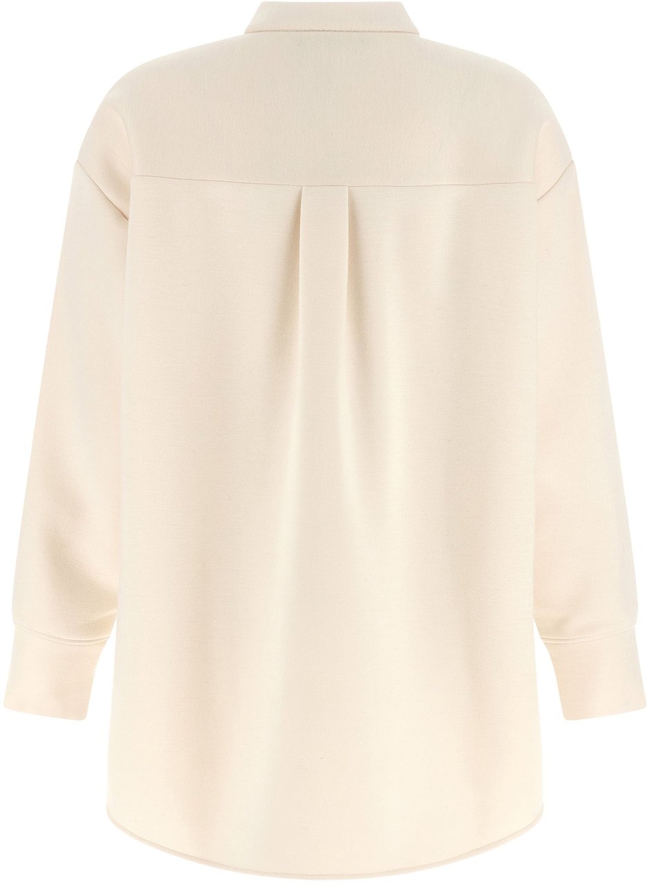 Fabiana Filippi Beige Modal Blouse Beige