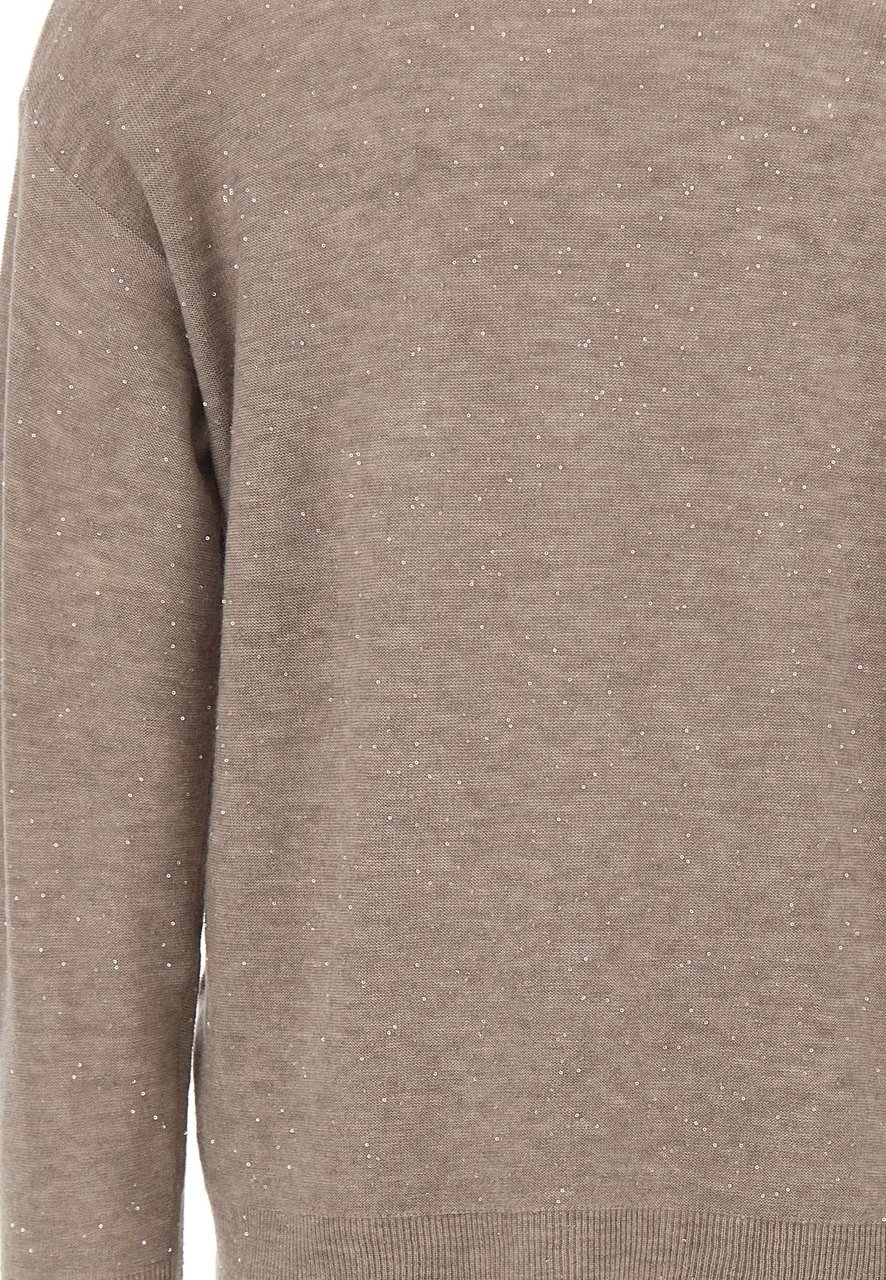 Fabiana Filippi Sweaters Beige Taupe