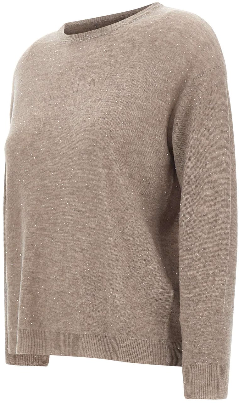 Fabiana Filippi Sweaters Beige Taupe