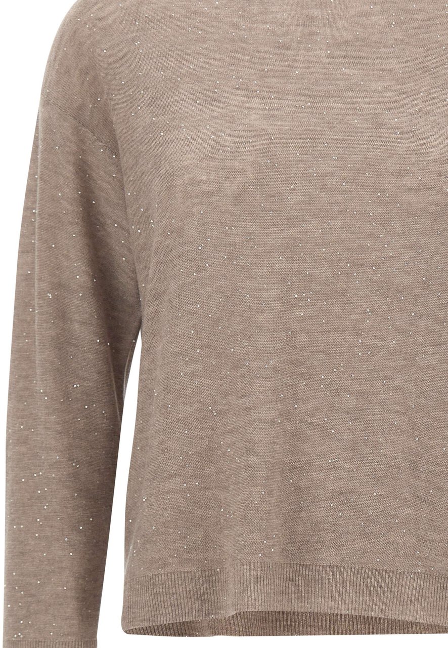 Fabiana Filippi Sweaters Beige Taupe