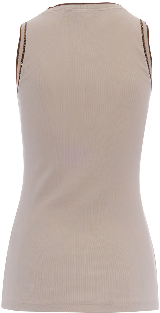 Fabiana Filippi T-Shirts And Polos Burro/Fango Beige