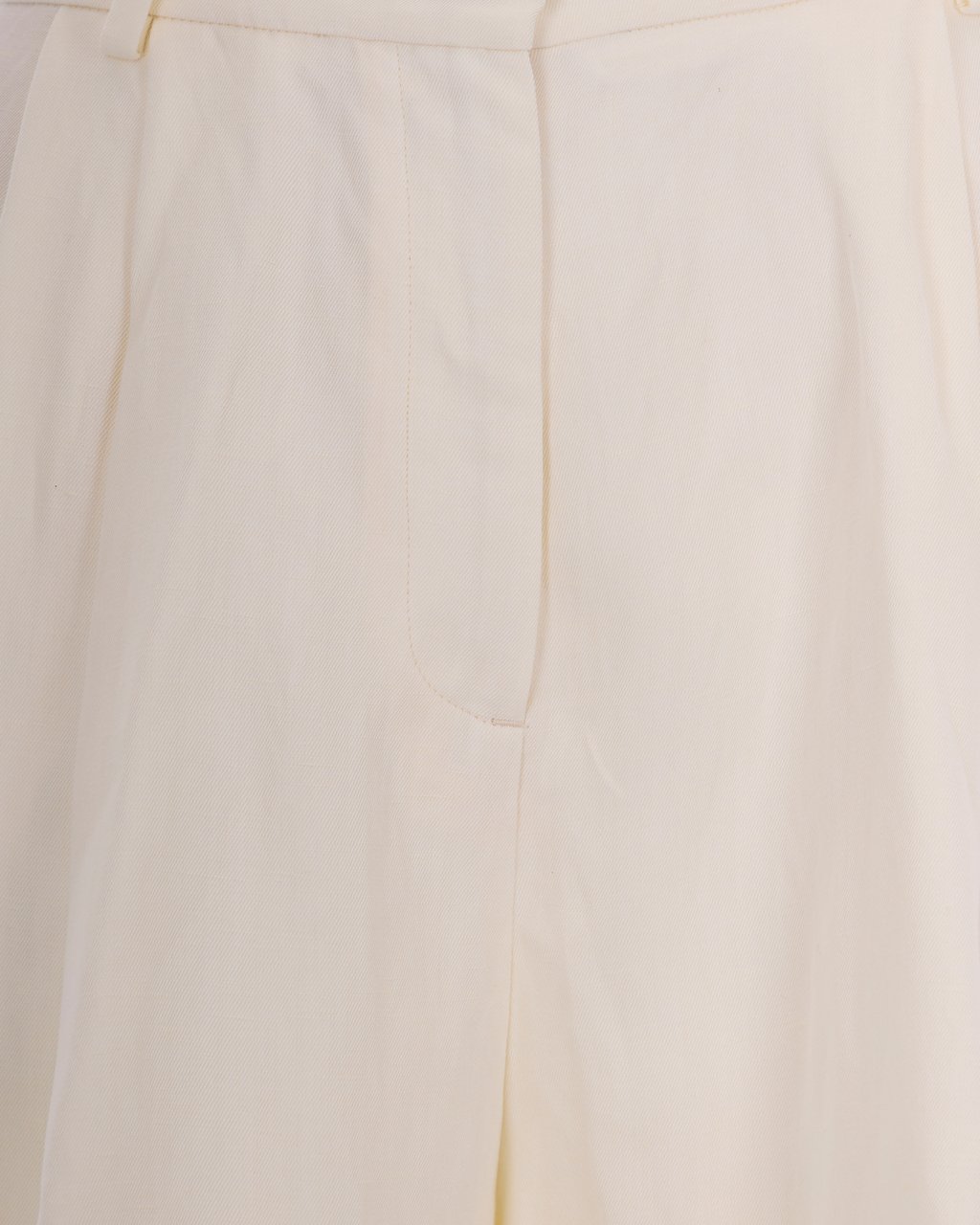 Fabiana Filippi Trousers Burro Wit