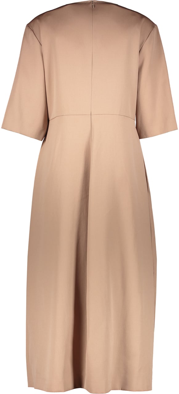 Fabiana Filippi Virgin wool dress Neutraal