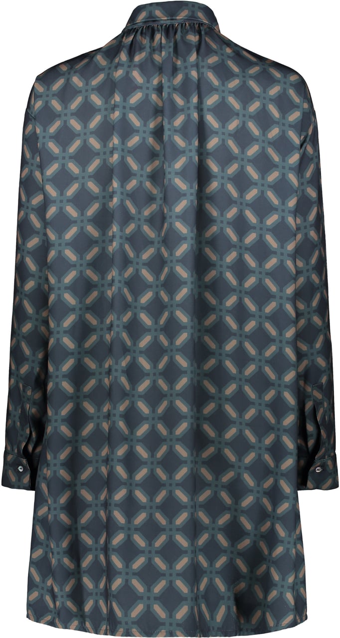 Fabiana Filippi Jacquard dress Blauw