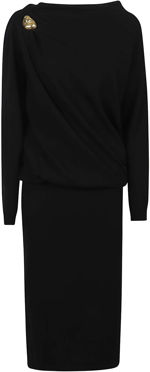 Fabiana Filippi Dress Black Zwart