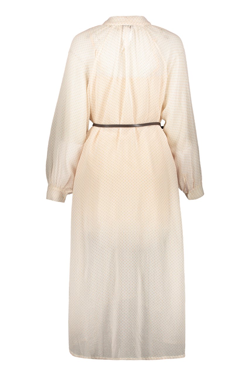 Fabiana Filippi Crepe dress Wit