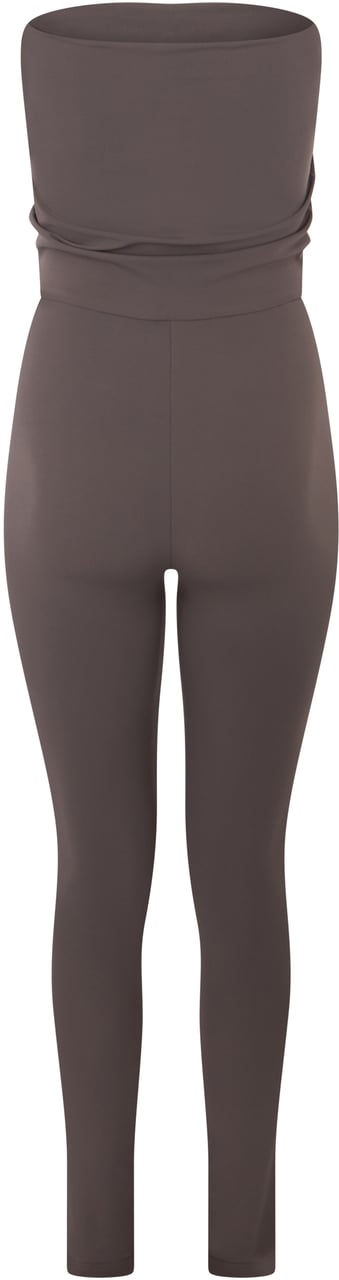 Fabiana Filippi Fitted jumpsuit without sleeves Neutraal