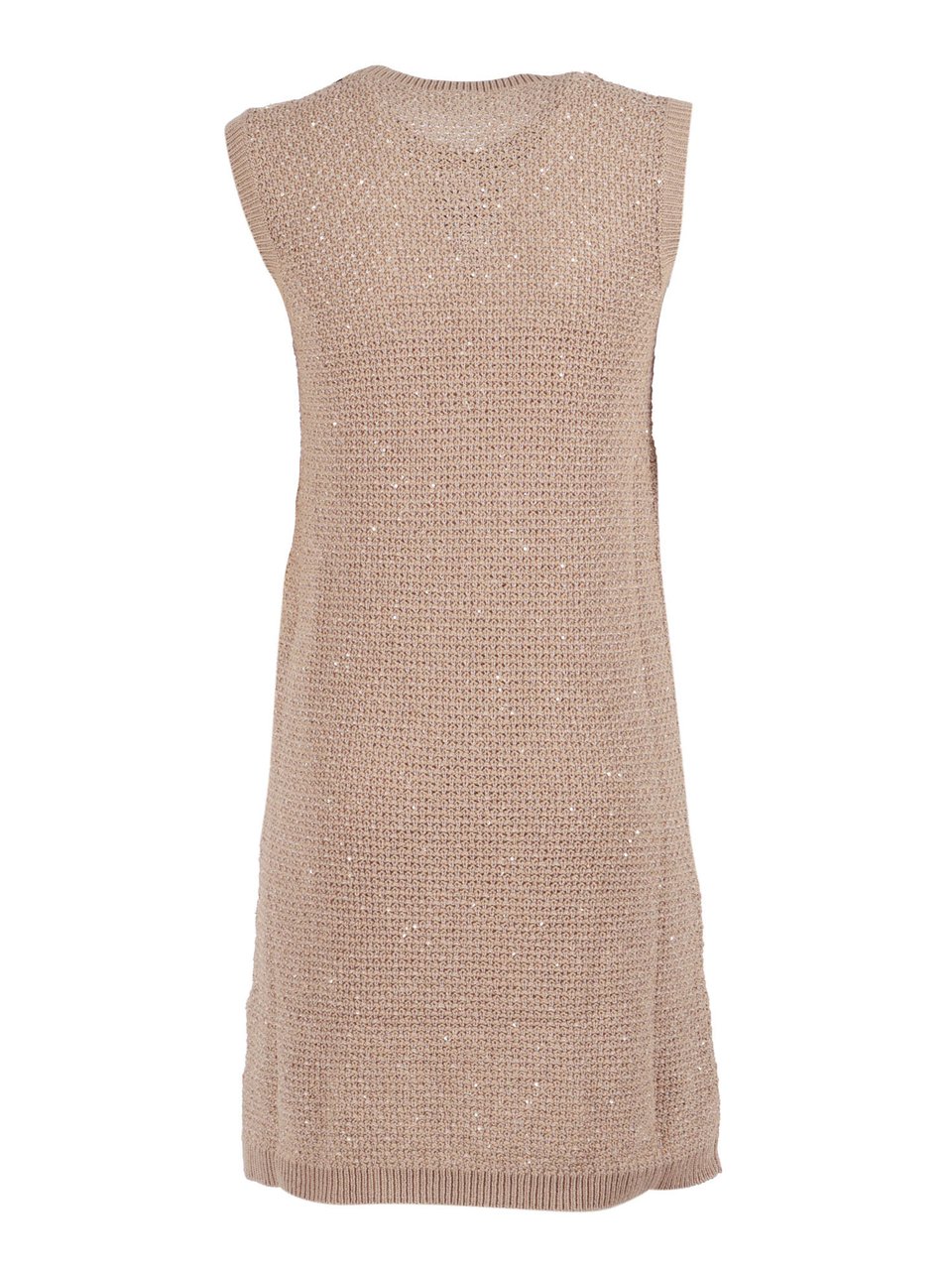 Fabiana Filippi Acero Shimmering Textured Mini Dress Roze