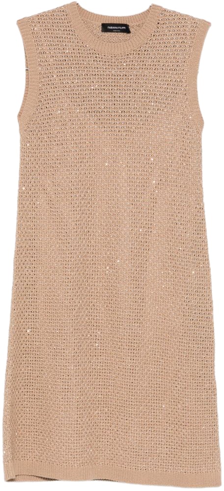 Fabiana Filippi Dresses Beige Beige