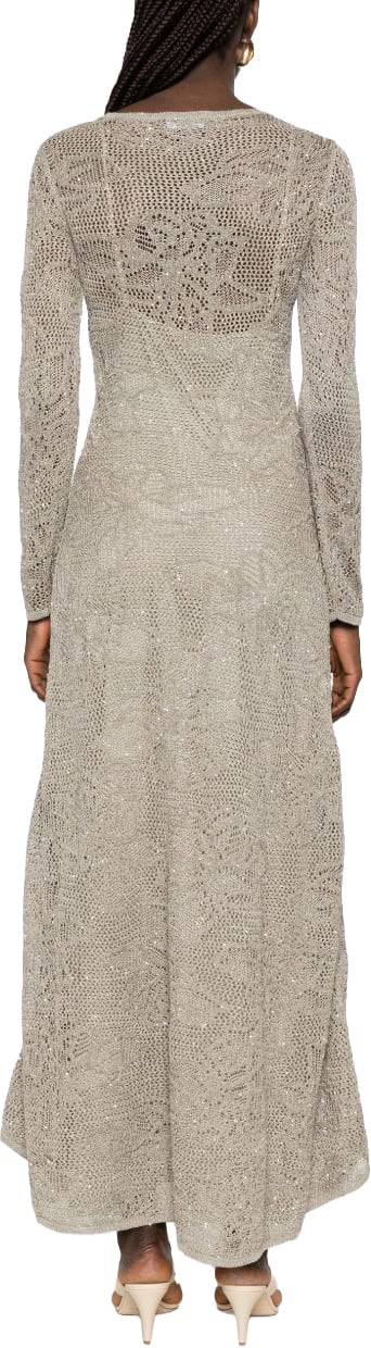 Fabiana Filippi Dresses Kaki Beige