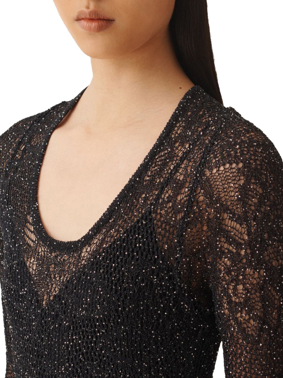 Fabiana Filippi Dresses Blu Zwart