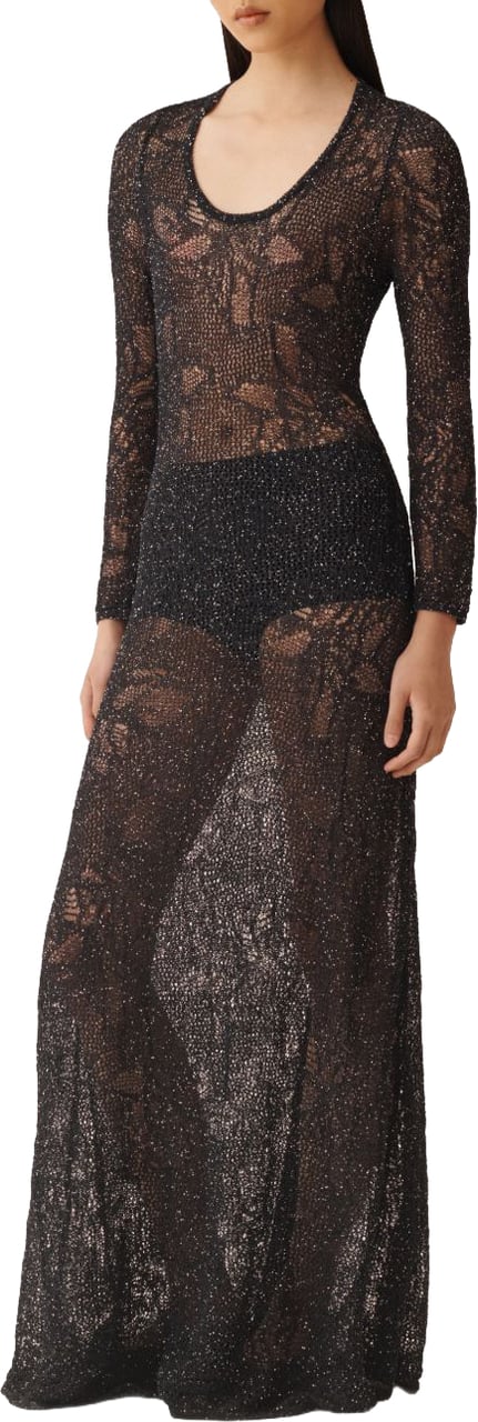 Fabiana Filippi Dresses Blu Zwart